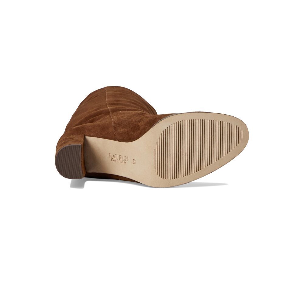 Lauren Ralph Lauren Women's Artizan II Tobacco 10 Medium NIB - Picture 3 of 7